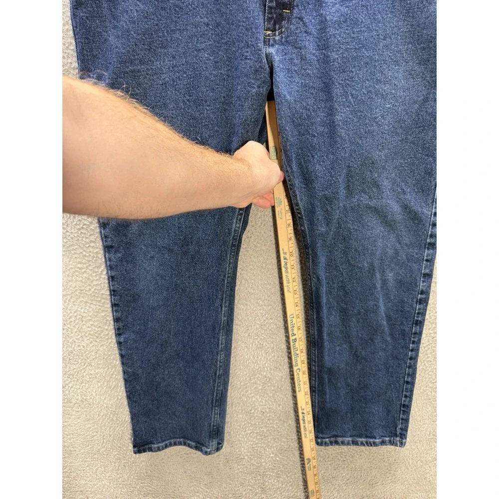 Wrangler Jeans Mens 40x30 Blue Denim Regular Fit Workwear‎ Western Barn Chore